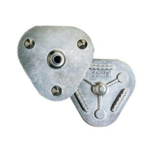 Placa base metalica (ASA Dental)